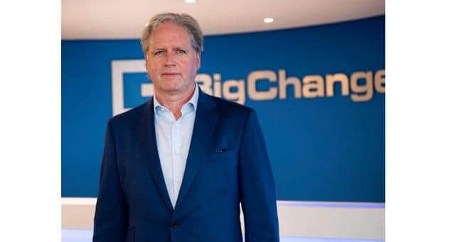 Richard Warley, pictured, has swapped roles at the Leeds-based business with founder Martin Port, who has become chairman of BigChange.
