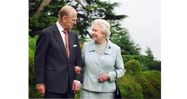 The Queen and the Duke of Edinburgh are pictured in 2007 at the Broadlands estate in Hampshire marking their diamond wedding anniversary . (Photo: Fiona Hanson/PA Wire).
