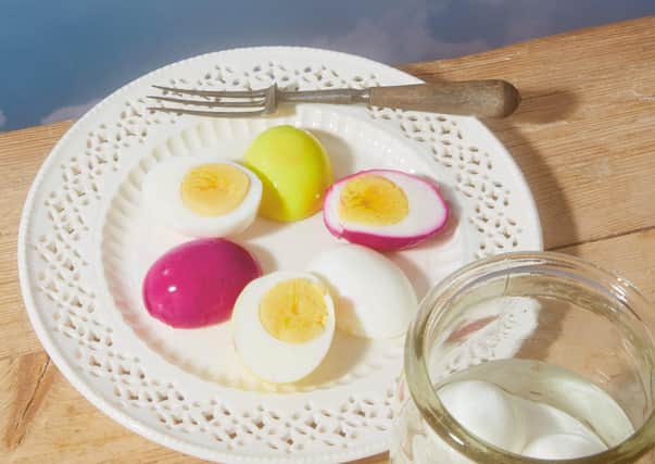 Homemade Pickled Eggs from Max’s Picnic Book by Max Halley and Ben Benton (Hardie Grant, £16.99). Picture: Louise Hagger