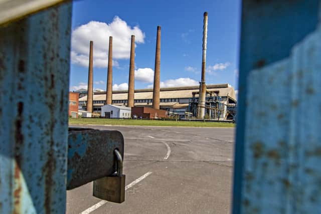 Liberty Steel Thrybergh Mill in Rotherham . Picture Tony Johnson