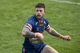 Kyle Evans: Doncaster coach Steve Boden says the winger “probably doesn’t know” who half the Saracens team are. Picture: Tony Johnson