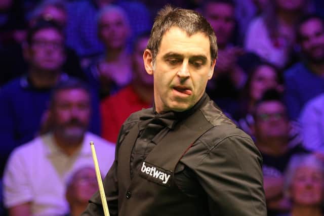 Ronnie O'Sullivan. Picture: Nigel French/PA Wire