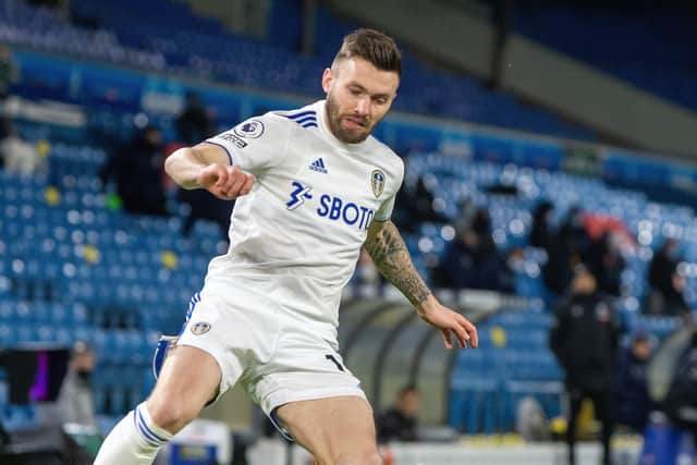 Stuart Dallas: The epitome of a player Marcelo Bielsa has transformed in his time at Leeds. (Picture: Bruce Rollinson)