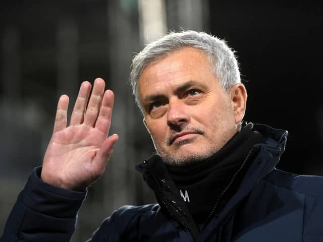 Axed: Tottenham Hotspur manager Jose Mourinho.