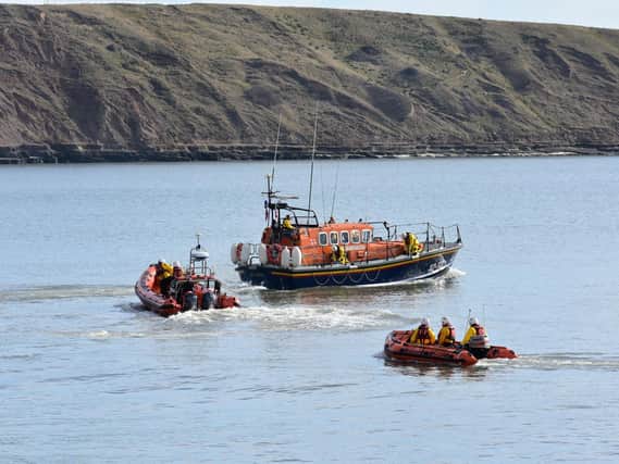 The all-weather lifeboat out on its final exercise. Picture: RNLI/Phill Andrews