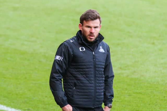 HOPEFUL: Doncaster Rovers interim manager Andy Butler. Picture: Isaac Parkin/PA