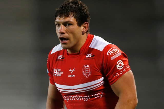 Hull KR's Ryan Hall: Faces former club. Picture: SWPix
