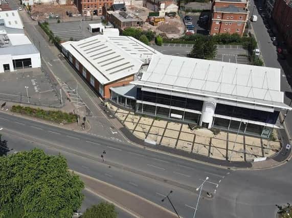 The 2.6 acre city centre site in Birmingham was previously occupied by a Sytner BMW dealership