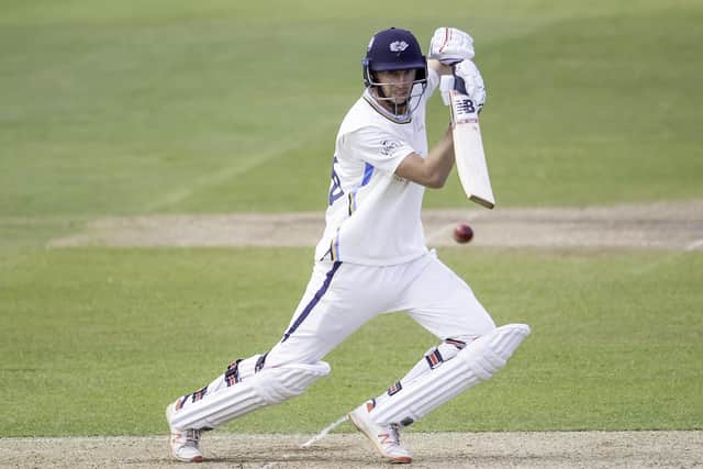 England Test captain Joe Root: Fell cheaply. Picture: SWPix