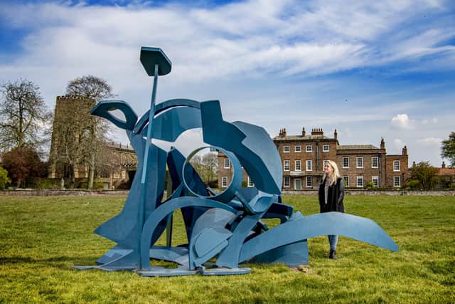 Zillah Bell looks at the exhibition of Michael Lyons' monumental sculptures at Thirsk Hall & Sculpture Park. Picture Tony Johnson