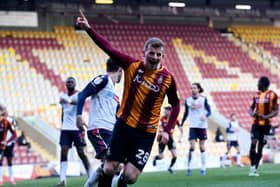 Exit: Striker Danny Rowe has left Bradford City for National League side Chesterfield. Picture by Simon Hulme