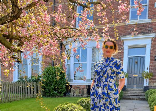 Melissa Abbott's home near Ripon - Melissa works in a primary school and and is an Instagrammer with more than 35,000 followers.