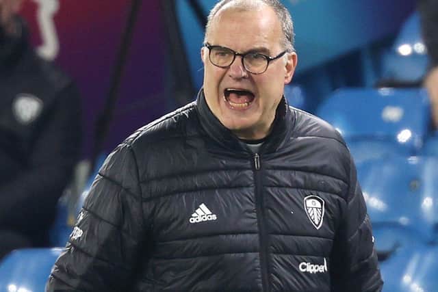 Learning process: Leeds United head coach Marcelo Bielsa. Picture: Clive Brunskill/PA Wire.