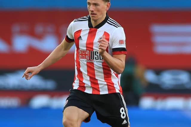 Going nowhere: Paul Heckingbottom is sure midfielder Sander Berge will stay at Bramall Lane.  Picture: Mike Egerton/PA Wire.