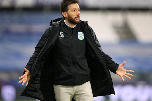 DEFEAT: For Carlos Corberan and his Huddersfield Town side at Blackburn Rovers. Picture: Getty Images.