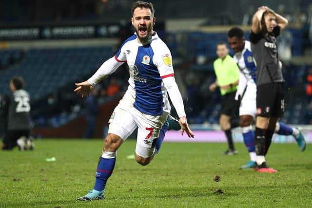 HAT-TRICK: For Blackburn Rovers' Adam Armstrong. Picture: Getty Images.