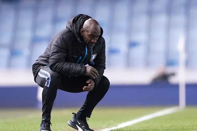 TOUGH TIMES: Sheffield Wednesday manager Darren Moore. Picture: Zac Goodwin/PA