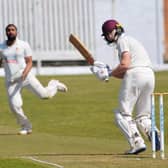 Century-maker: Methley's teenage opener Alex Cree  scored his maiden Bradford Premier League century which helped his side to a  249-run win over Wrenthorpe.Cree made 128, an innings laced with five sixes and 16 fours. Pictures: Steve Riding.