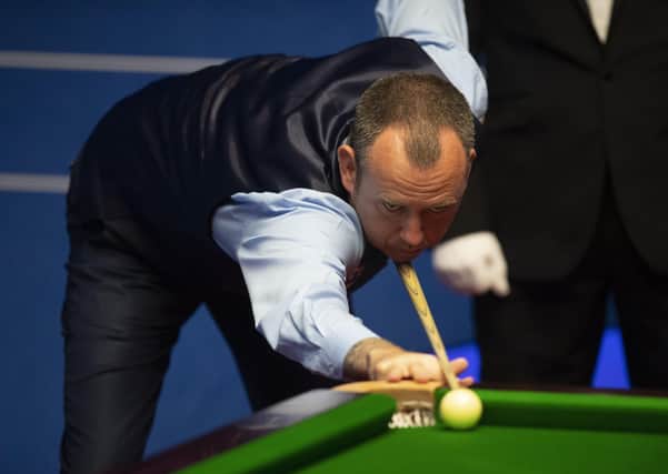 Mark Williams has reached the quarter-finals of the World Championship in Sheffield. Picture: Dave Howarth/PA Wire