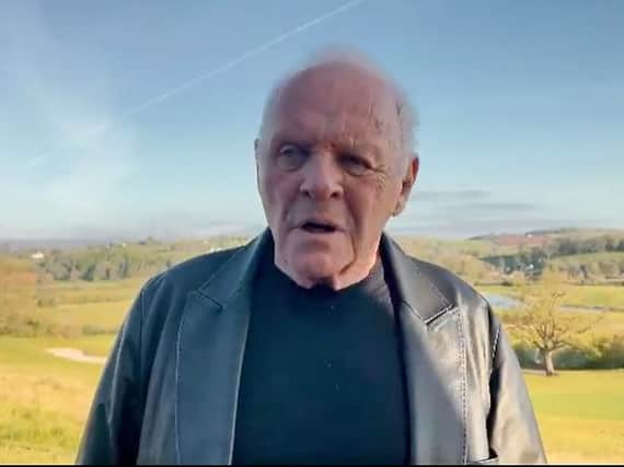 Sir Anthony Hopkins says he was surprised and delighted to win the Best Actor Oscar for his performance in The Father.