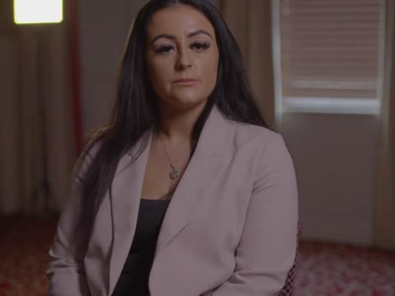 Bethany Marchant on the Crime + Investigation programme, Survivors with Denise Welch