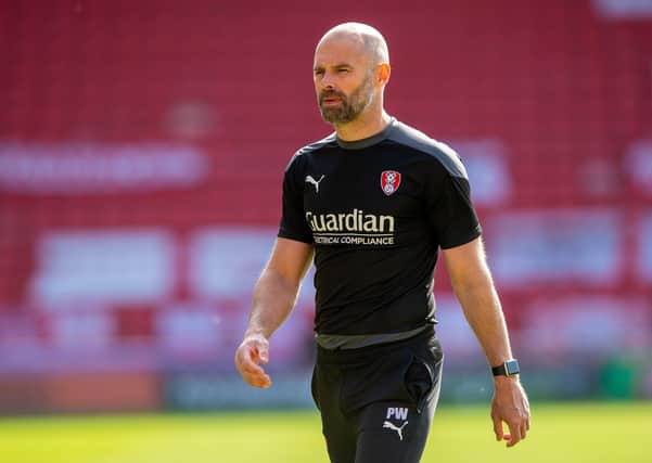 Paul Warne: Players remain confident, he says.  Picture: Bruce Rollinson