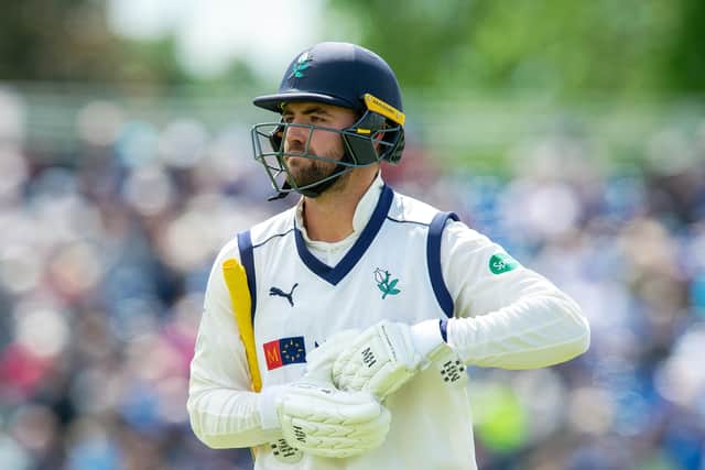 BACKING UP: Will Fraine is set to replace Joe Root when Yorkshire take on Northamptonshire. Picture: Bruce Rollinson