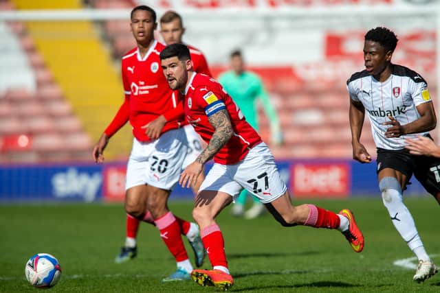 Alex Mowatt has been a driving force for Barnsley (Picture: Bruce Rollinson)