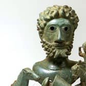 The bust of Emperor Marcus Aurelius