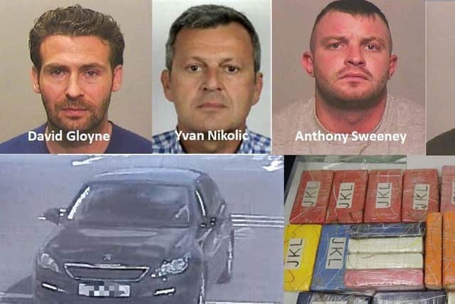 Those involved in the international drugs operation