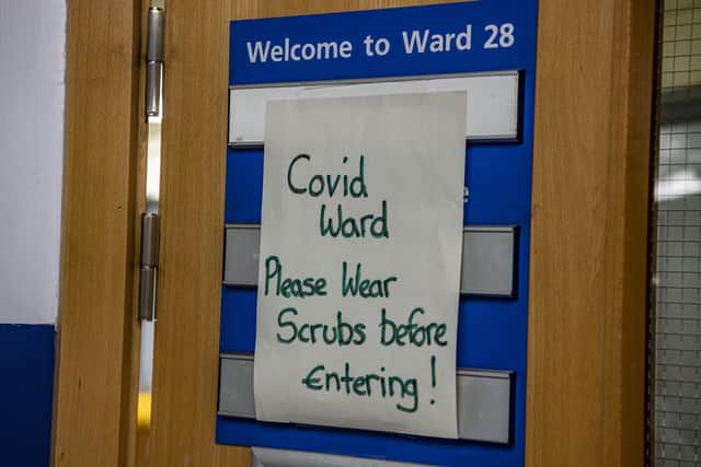 The Covid-19 pandemic continues to have huge consequences for the NHS. Photo Tony Johnson.