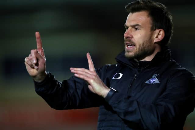 Backing boycott: Doncaster Rovers interim manager Andy Butler.