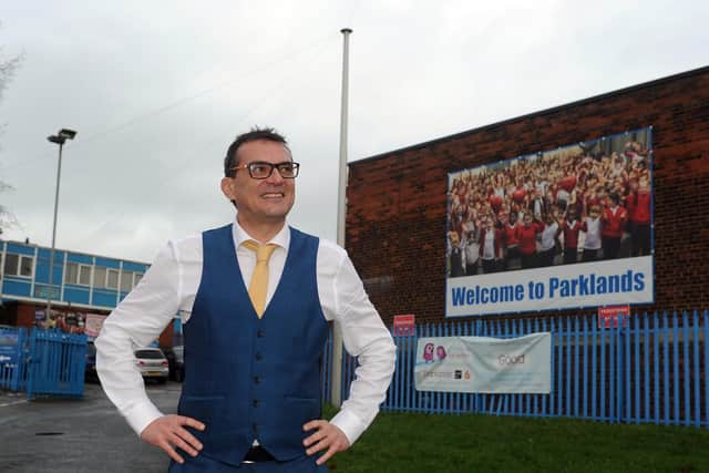 Chris Dyson, head teacher at Parklands Primary School in Leeds