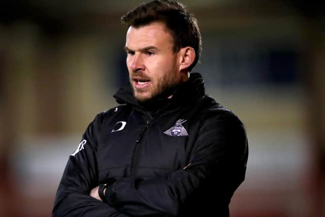 Doncaster Rovers interim manager Andy Butler saw his players produce a gutsy performance at Peterborough. Picture: Nick Potts/PA
