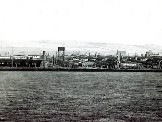 Lodge Moor prisoner of war camp site in 1949