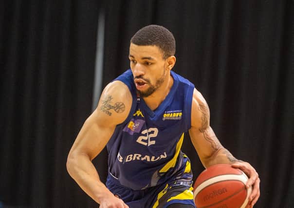 Antwon Lillard: Has settled well in South Yorkshire in his first season with Sheffield Sharks. (Picture: Bruce Rollinson)