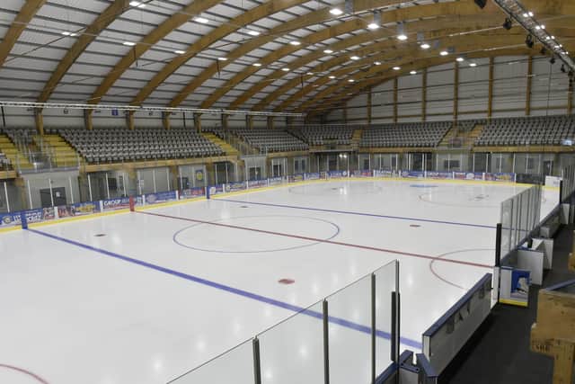 CROWDED HOUSE: Planet Ice's 
Elland Road rink will hold more than 2,000 when full. Picture: Steve Riding.