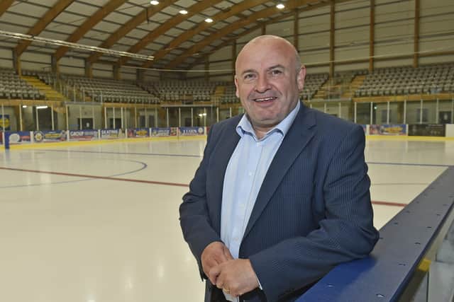 NEW HOME: Steve Nell, the new owner Leeds' NIHL National ice hockey team. Picture: Steve Riding.