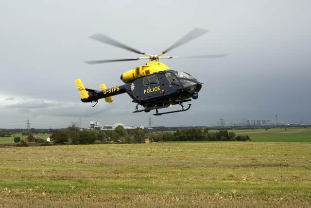 According to NPAS's website it provides all police forces in England and Wales with air support 24/7, 365 days a year, assisting officers with a "variety of tasks". Stock pic by SWNS