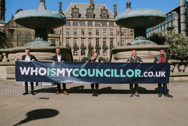 The founders of the whoismycouncillor.co.uk websitein Sheffield said it wouldhelp voters who otherwise wouldhave to "hold out for an elusive knock on the door by canvassers.