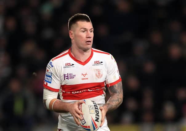 Familiar face: Hull KR's Shaun Kenny-Dowall has come up against Greg Inglis many times in his career. Picture: Mike Egerton/PA Wire.