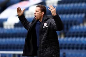 ANNOYED: Barnsley manager Valerien Ismael shows his frustration