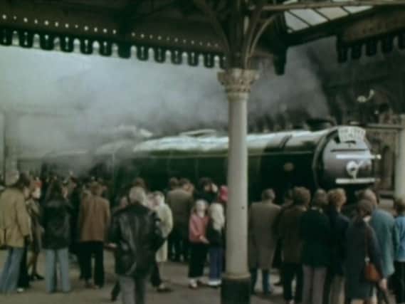 The Flying Scotsman at York Station