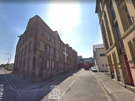 The warehouse in Deal Street is in danger of collapse
