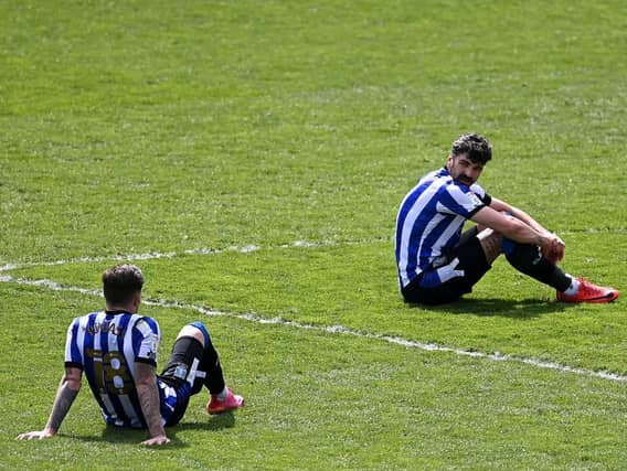 DISAPPOINTMENT: Josh Windass and Callum Paterson at full-time