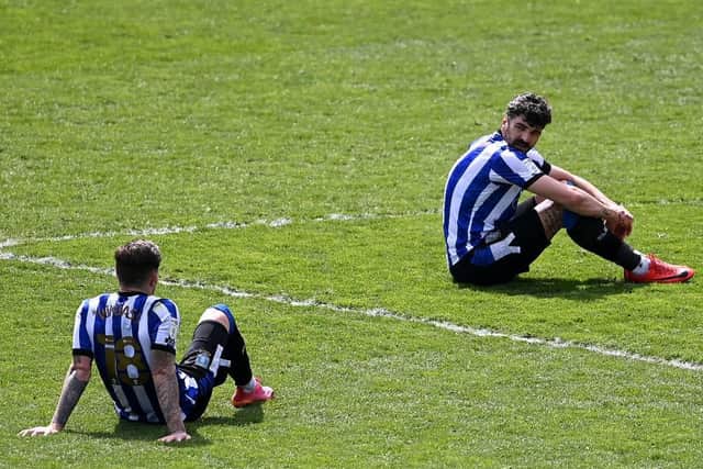 DISAPPOINTMENT: Josh Windass and Callum Paterson at full-time