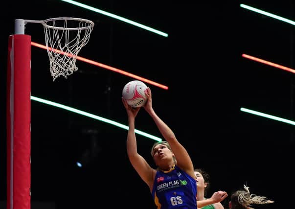 On target: Leeds Rhinos' Donnell Wallam. (Photo by Jan Kruger/Getty Images for Vitality Netball Superleague)