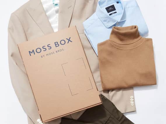 The suit and formalwear retailer has launched a new pay monthly subscription service for renting outfits. PIC: Moss Bross/PA