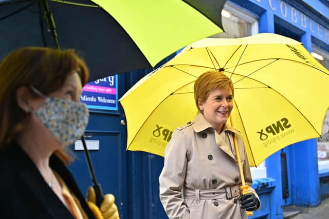 SNP leader Nicola Sturgeon is pushing for a second referendum on Scottish independence.