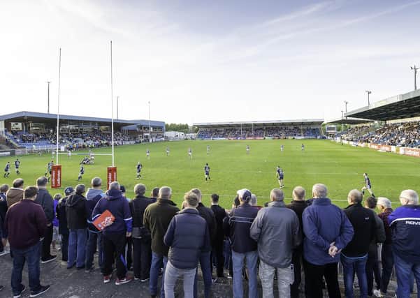 Featherstone Rovers has been praised for investing in its ground and facilities.